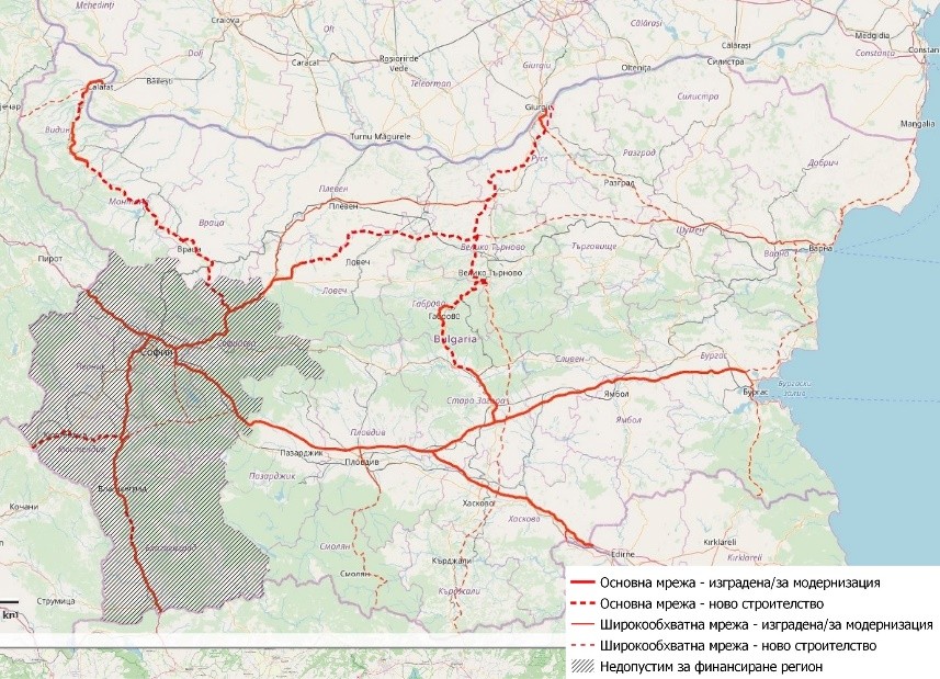 Карта на България