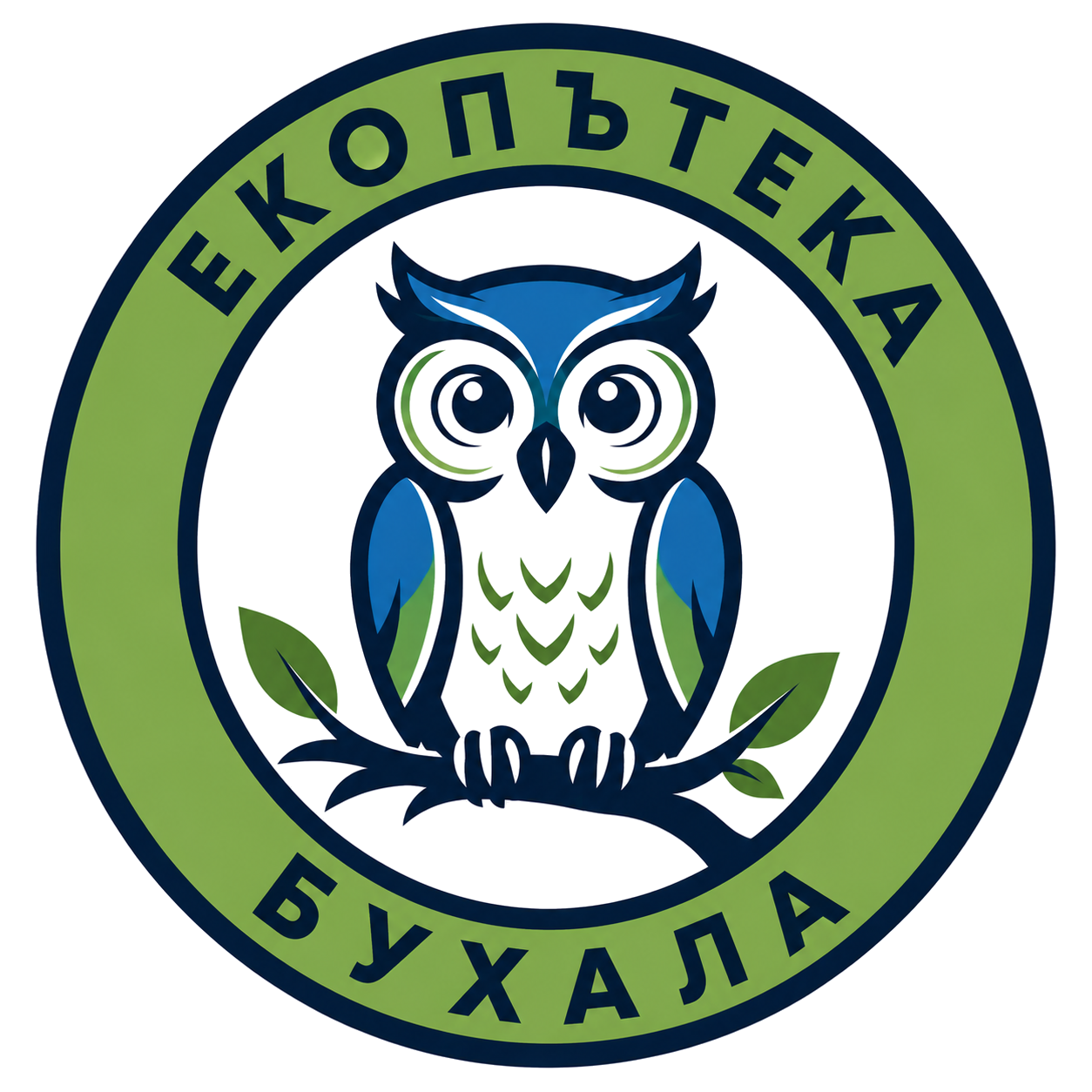 Лого на еко пътека Бухала в с. Стоките